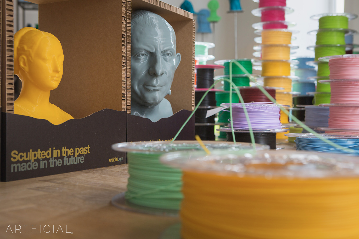 Artficial Packaging and Filament inside the Factory of the Future 
