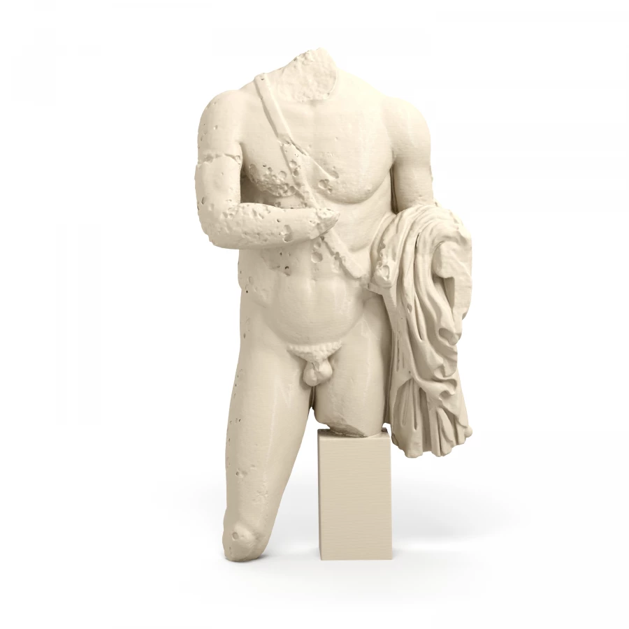 “Roman Warrior from the Sea” by Unidentified Sculptors  from the Baglio Anselmi Museum collection