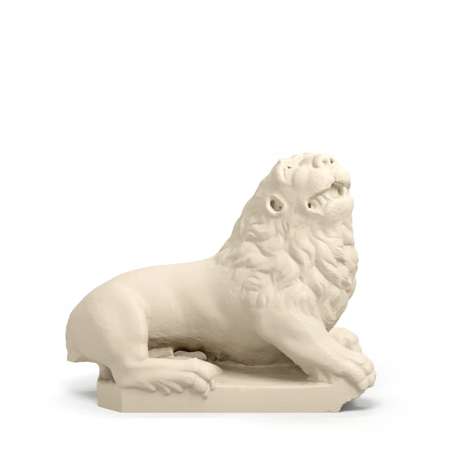 “Lion from the room of Frederick II” by Unidentified Sculptors  from the Royal Palace of Palermo collection