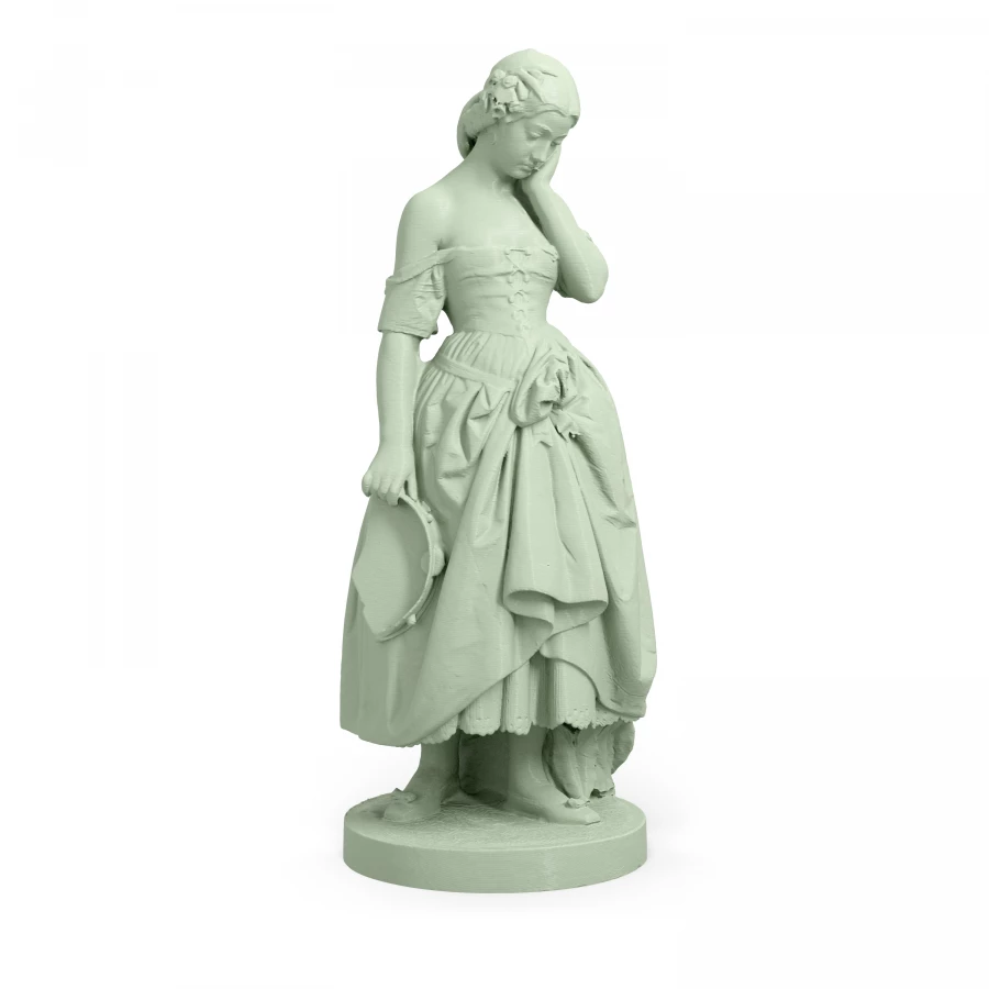“Fanciulla” by Unidentified Sculptors  from the Royal Palace of Palermo collection