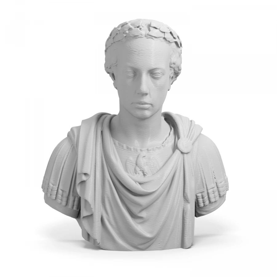 “Roman General” by Unidentified Sculptors  from the Royal Palace of Palermo collection