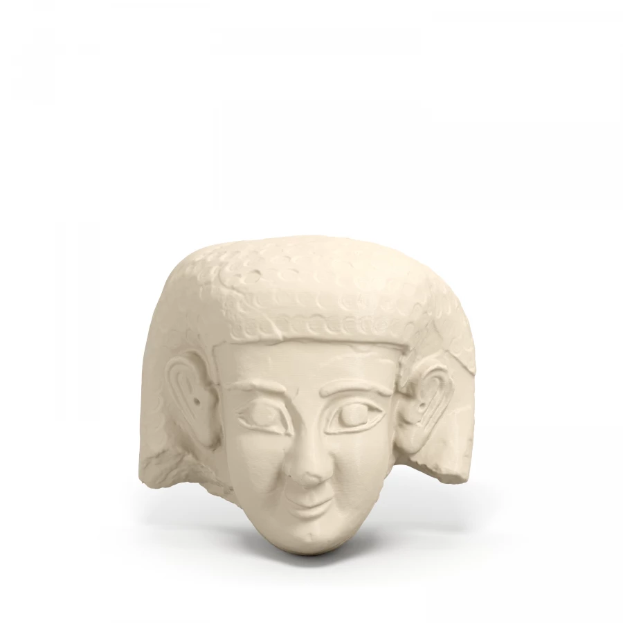 “Head of a Phoenician Woman” by Unidentified Sculptors  from the Joseph Whitaker Museum in Mozia collection