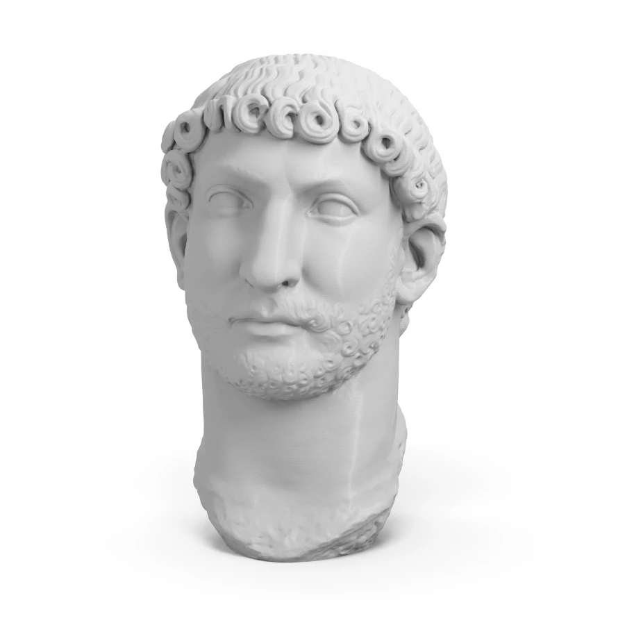 “Emperor Hadrian” by Unidentified Sculptors  from the Archeological Park of Ostia Antica collection