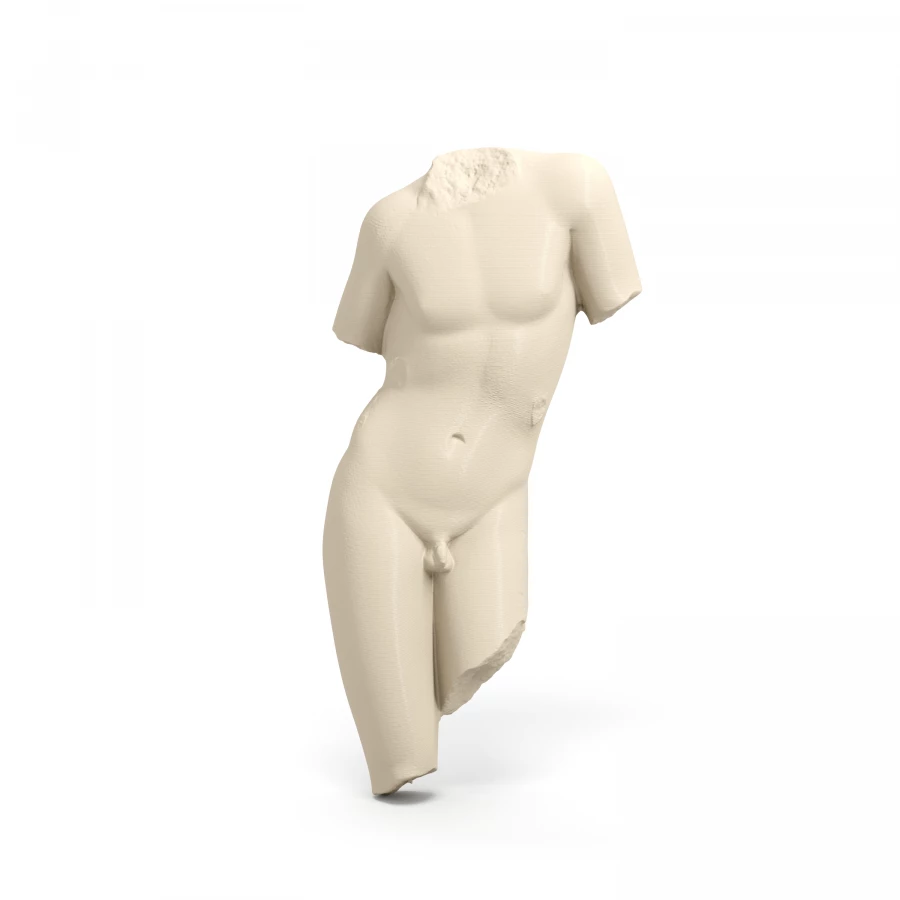 “Phoenician Male Torso” by Unidentified Sculptors  from the Joseph Whitaker Museum in Mozia collection